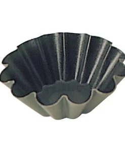 Null Matfer Bourgeat Antihaft Mini Brioche Backformen 7,5cm