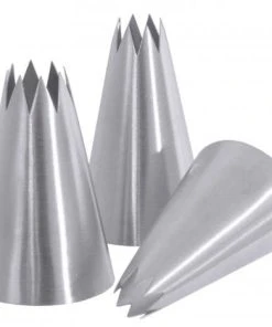 10x Contacto Sterntülle Fugenlos Gezogen, Aus Edelstahl 18/10, Seidenmatt Poliert, 5 Cm Hoch, Lochdurchmesser: 11 Mm -Schneider-Geschäft f7fef093 e31a 487e 838f 5e898bc97cdf 3