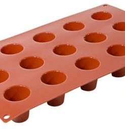 Contacto 3x Silikon-Backmatte. BORDELAIS Mit 18 Formen Aus Reinem Silikon. Format: 30 X 17.5 Cm Durchmesser: 3.5 Cm. Höhe: 3.5 Cm -Schneider-Geschäft fbc6c7f6 5e87 41cf baf3 4a05403c87a3 4