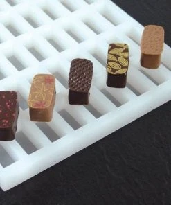 Null Silikonform Für Pralinen, Rechteck